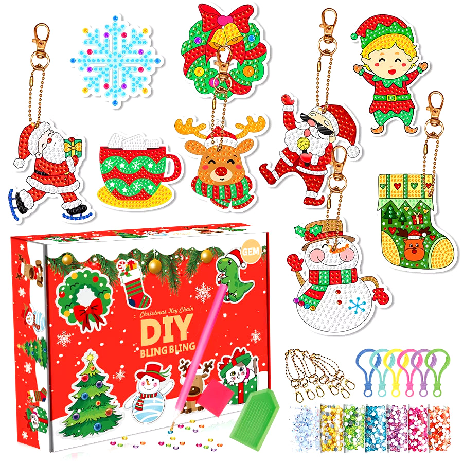 Christmas Diamond Art Ornaments Kits 