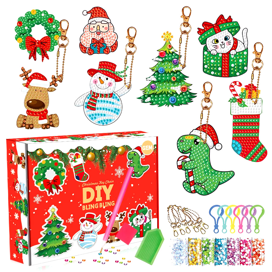 Christmas Diamond Art Ornaments Kits 