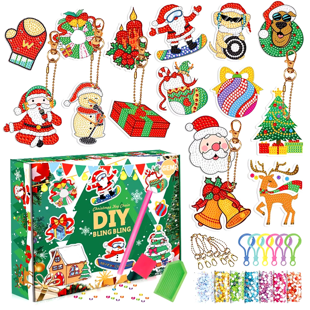 Christmas Diamond Art Ornaments Kits 