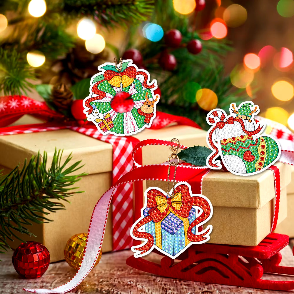 Christmas Diamond Art Ornaments Kits 